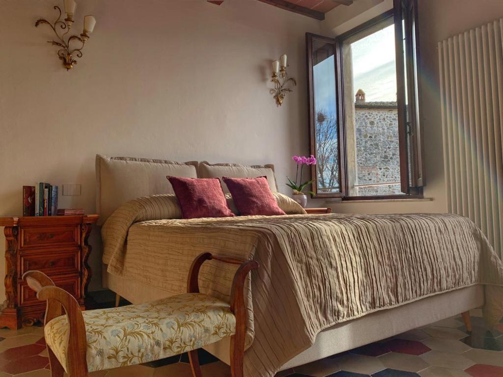 House With A View In Tuscany San Gusme Exterior foto